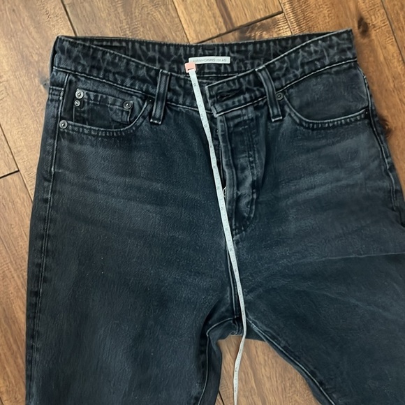 ALEXA CHUNG FOR AG Button Fly Jeans Size 28 - Picture 7 of 13